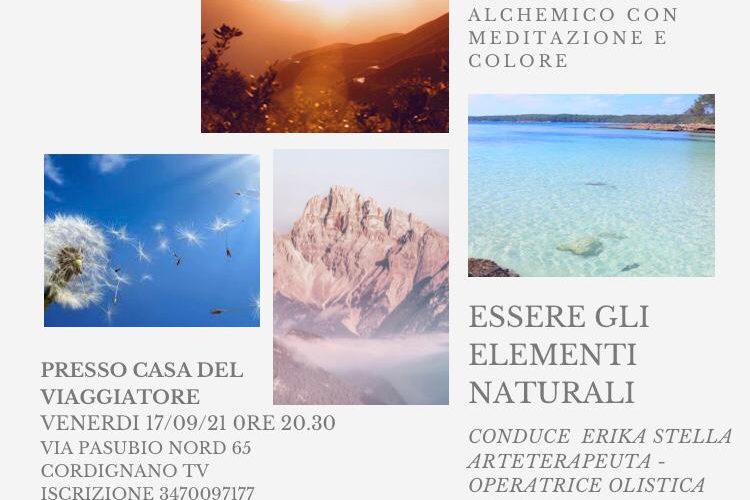 ESSERE GLI ELEMENTI NATURALI
