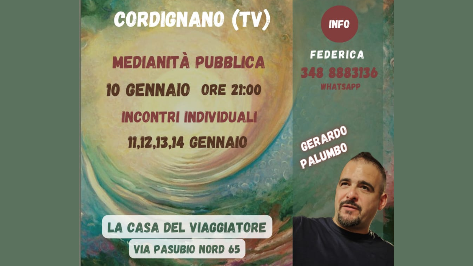 Medianità Pubblica con Gerardo Palumbo