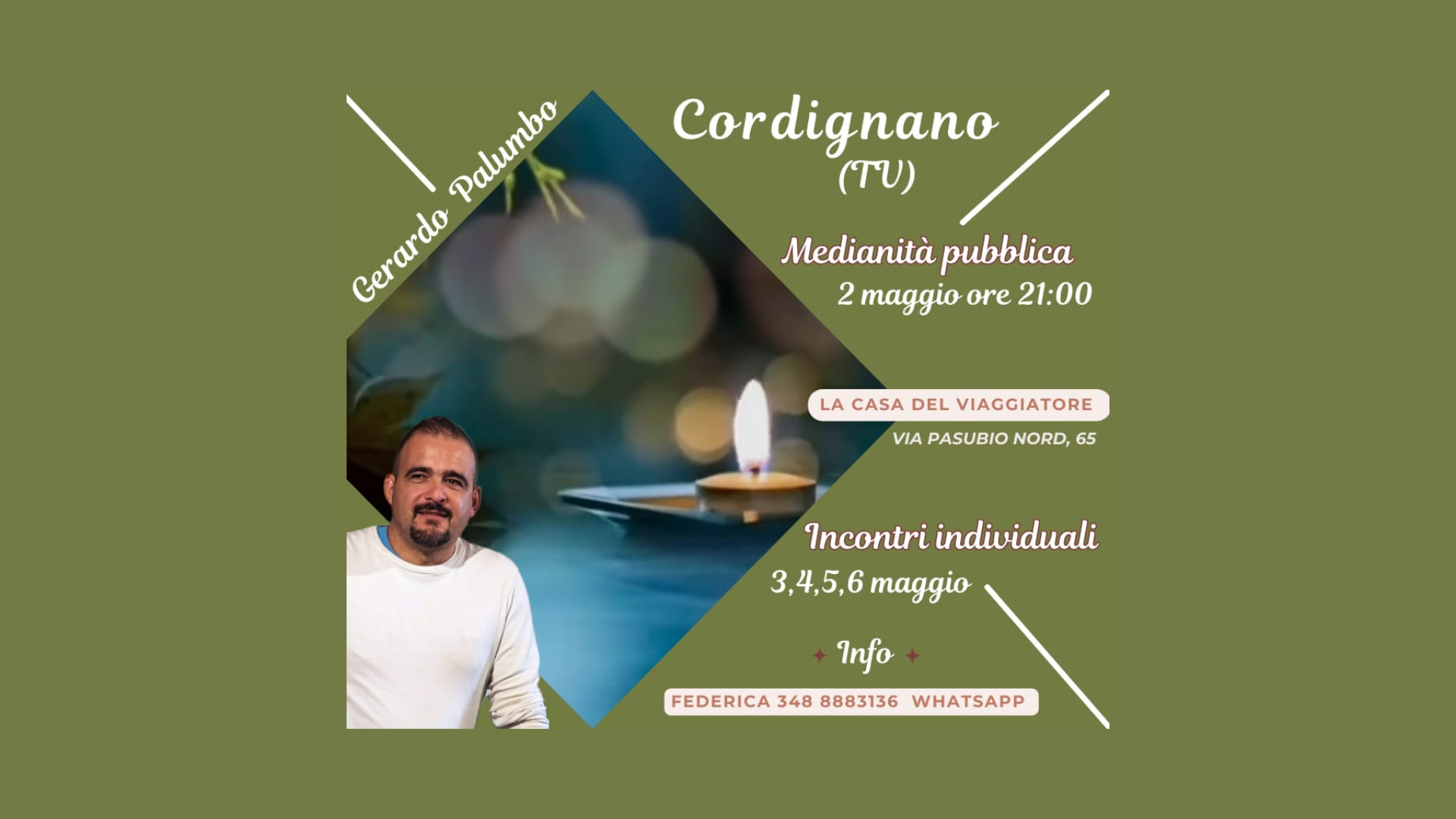 Medianità Pubblica con Gerardo Palumbo